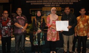 1111 - Sunggono Terpilih Sebagai Ketua Forsesdasi Korwil Kaltim 2022-2025