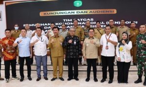 1511 - Satgas PEN Polri Kunjungan ke Kukar, Bahas Terkait Kondisi Perekonomian Kukar Masa Pandemi