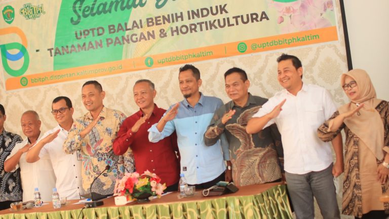 Muhammad Samsun Berkunjung ke UPTD Balai Benih Induk DPTH di Kukar