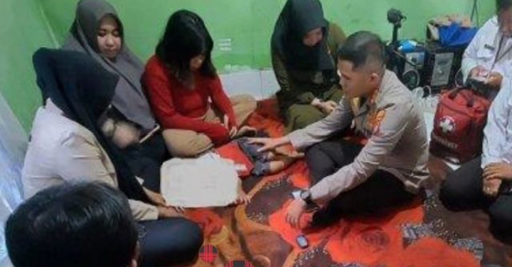 Kapolres kunjungi balita positif narkoba