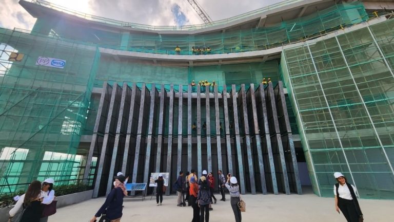 Suasana pembangunan Ibu Kota Nusantara (IKN)