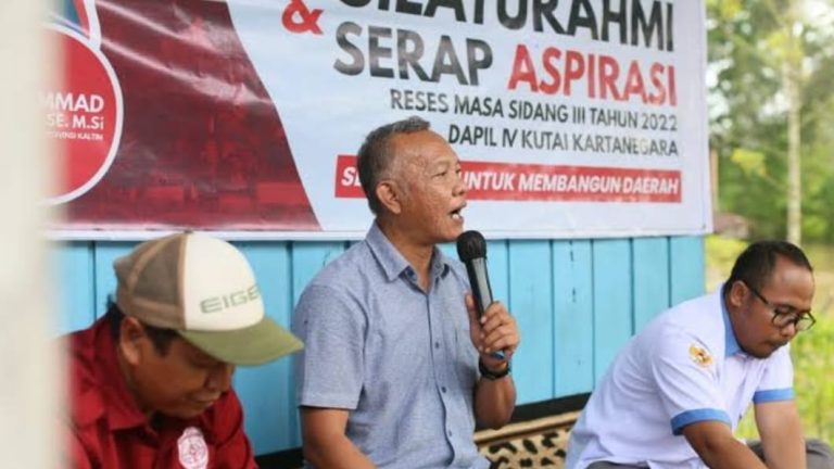 Suasana reses Muhammad Samsun di Loa Kulu Kukar