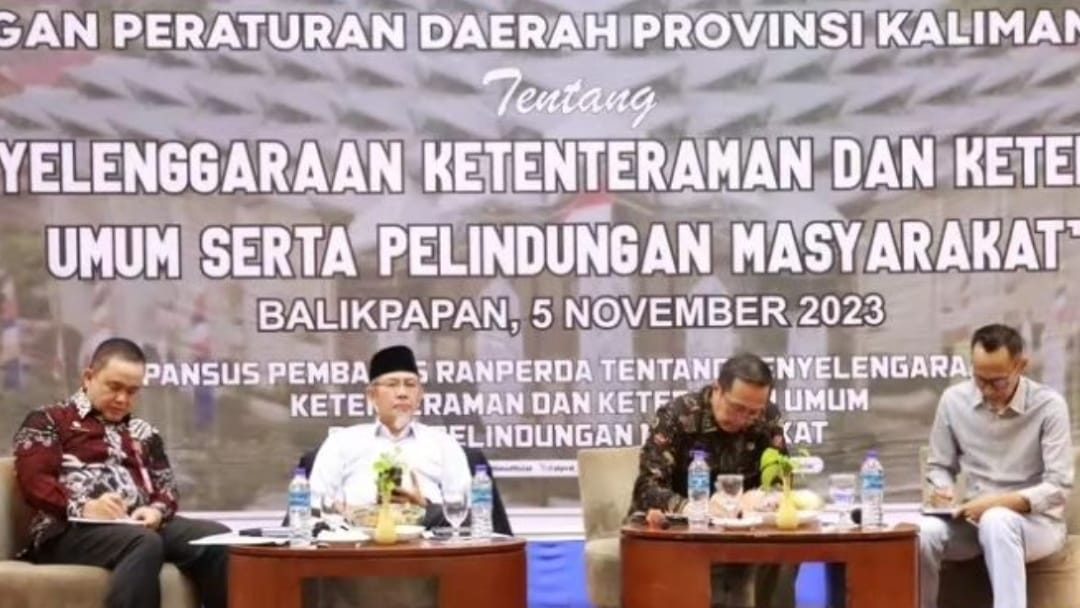 Suasana uji publik Raperda Raperda Trantibumlinmas