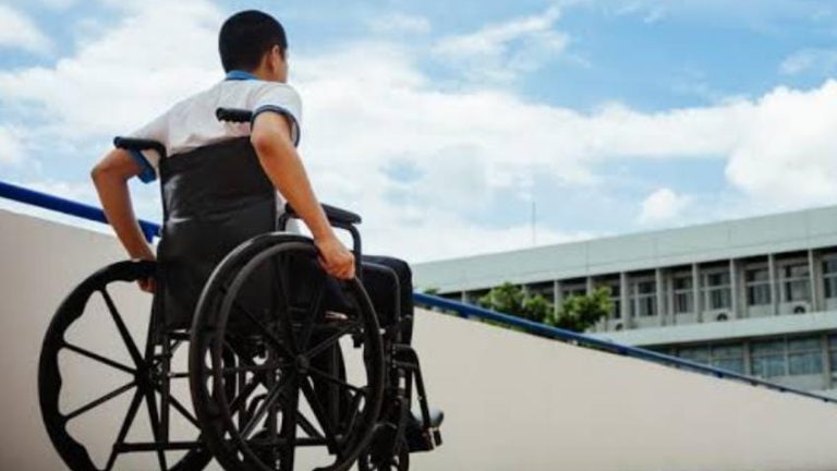Ilustrasi penyandang disabilitas.