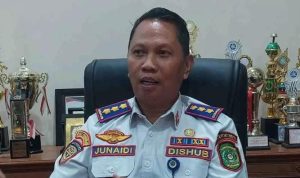 Kepala Dishub Kukar, Junaidi.