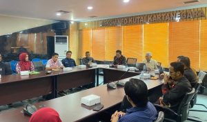 Kegiatan sosialisasi pengecualian informasi yang digelar Diskominfo Kukar.