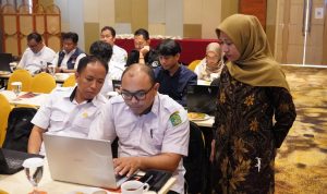 Kegiatan workshop yang digelar Diskominfo Kukar.