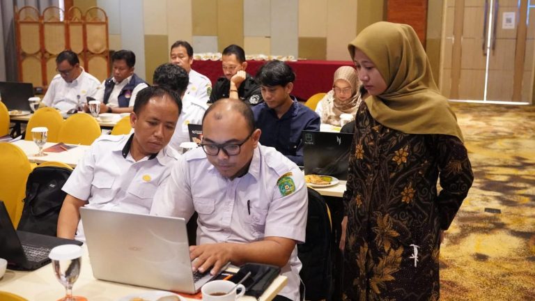 Kegiatan workshop yang digelar Diskominfo Kukar.