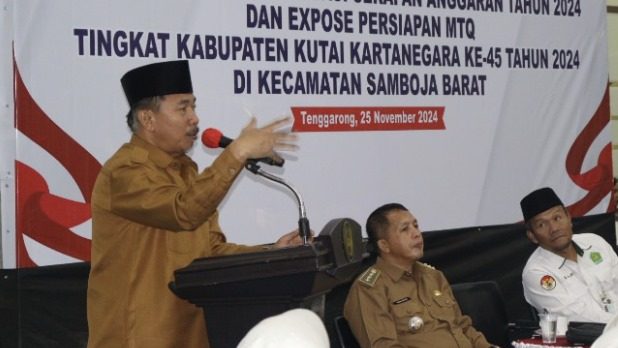 Sekda Kukar, Sunggono, hadiri persiapan MTQ ke-45 Kukar.